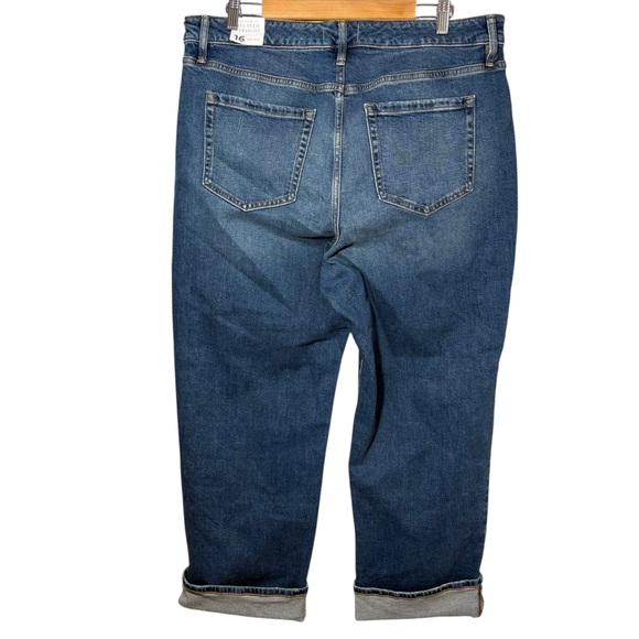 LANE BRYANT | Women Relaxed Straight Jeans with Seam Detail Mid Rise size 16 NEW - Picture 10 of 15